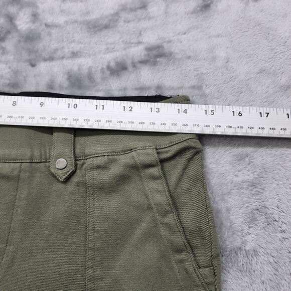 Maurices Pants Women S Green Pull On Mid Rise Skinny Ankle Jegging Casual Preppy - Picture 8 of 12